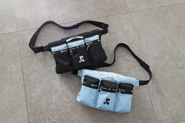 Foto gaya hidup tas pinggang LeSportsac x Rest&Recreation
