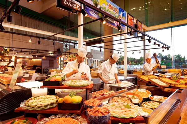 ภายนอกโรงแรม Ooedo Onsen Monogatari Hotel Reoma no Mori