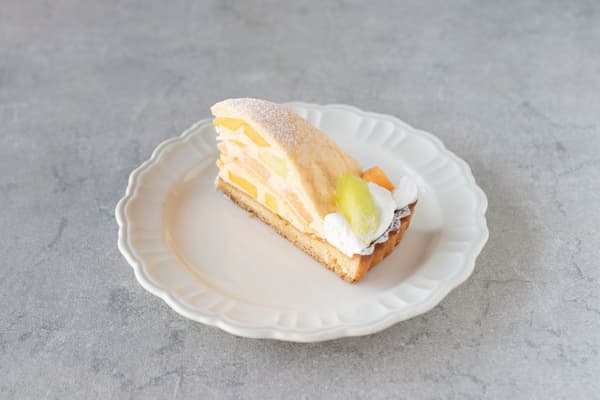 哈密瓜芒果千層塔