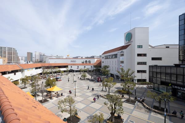 Exterior de Suma Patio donde se llevará a cabo el evento