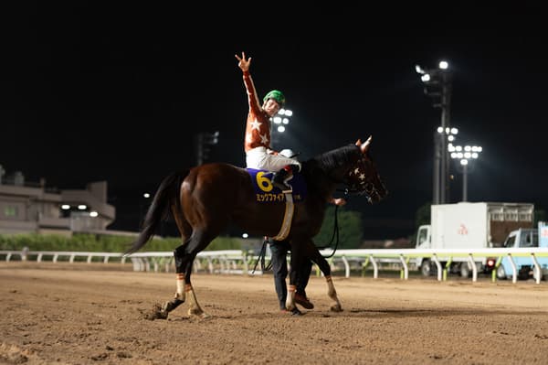Mick Fire winning the 2023 Japan Dirt Derby (JpnI)