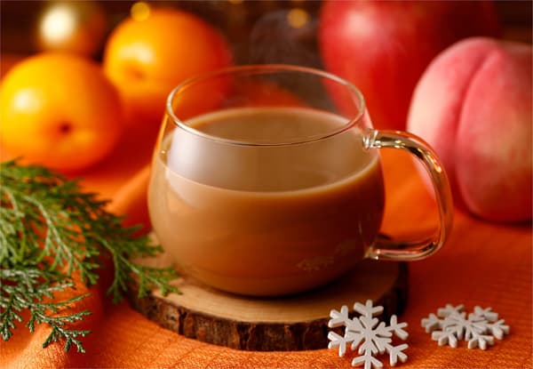 Hot Milk Tea Scented With Amaretto