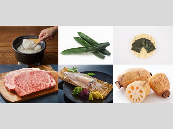 使用佐贺县食材制作的河童卷