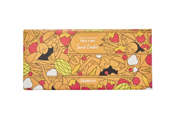 水果夹心饼干6枚装