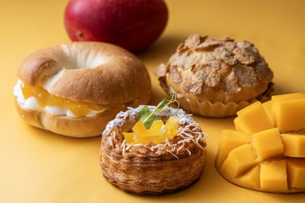 Mango bread selection
