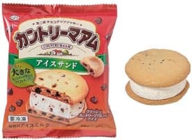 Sándwich de helado Fujiya Country Ma'am