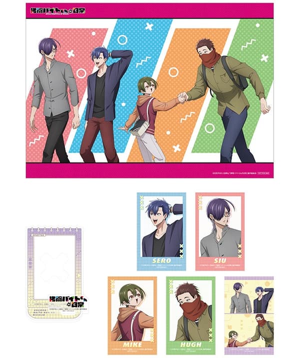 Animate全卷购买特典：A4帆布板（上）及迷你相框与5张迷你照片（下）