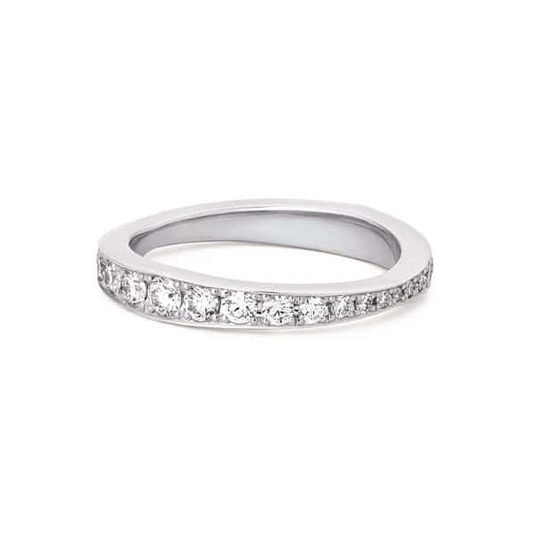 Gradation Eternity Ring in 18K white gold (K18WG)