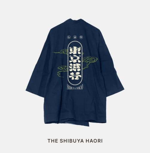 THE SHIBUYA HAORI (深藍色)