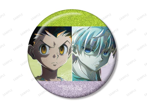 BOX Purchase Bonus – Gon & Killua Glitter Can Badge