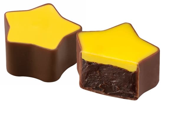 Yellow Star Caramel chocolate
