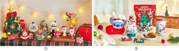Decorations and sweets from the DISNEY CHRISTMAS 2026 collection