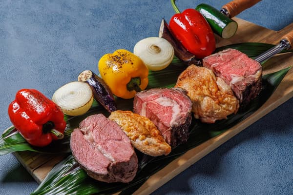 東京威斯汀酒店 The Terrace 的巴西烤肉與海鮮料理