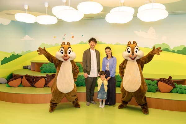 '칩 앤 데일의 놀이터' 플랜 그리팅 장면 (C)Disney