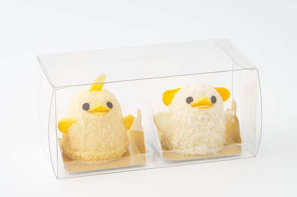 「標準小雞蛋糕」和「蜜蜂丸君小雞蛋糕」的組合販售