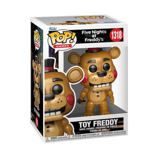 Pop! Games Five Nights at Freddy's FNAF Toy Freddy (Office)