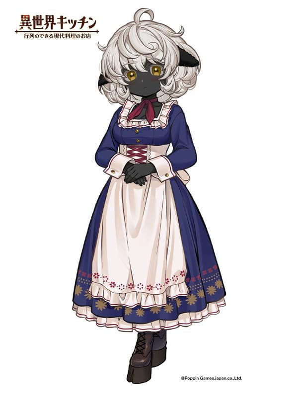 为游戏绘制的埃德尔角色插画