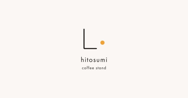 hitosumi coffee stand