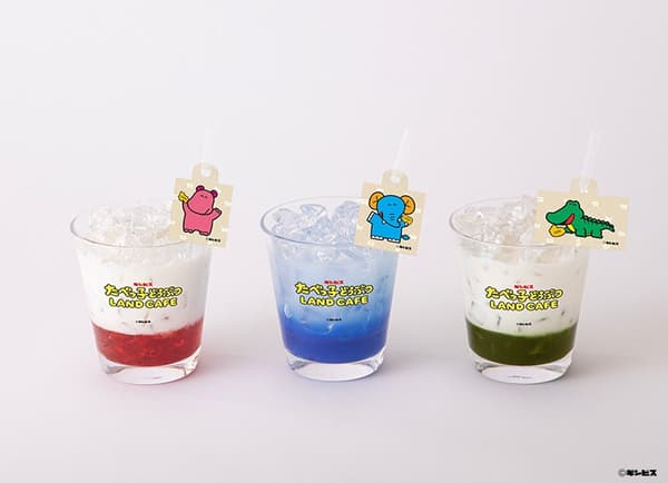 彩色動物飲品 - 880日元（含稅）