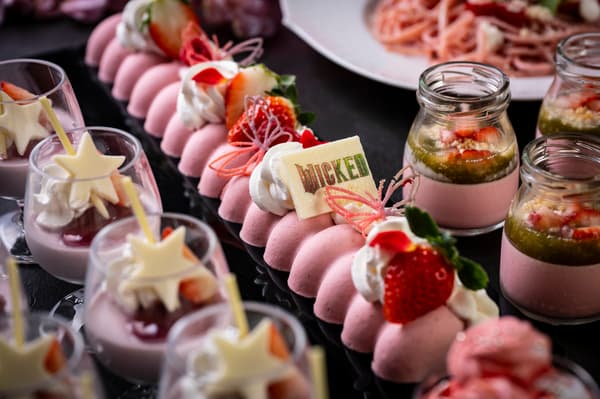 Strawberry and White Chocolate Mousse Inspired by Glinda