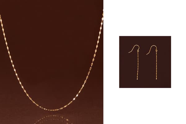 K18 elisabeth choker and K18 elisabeth pierce