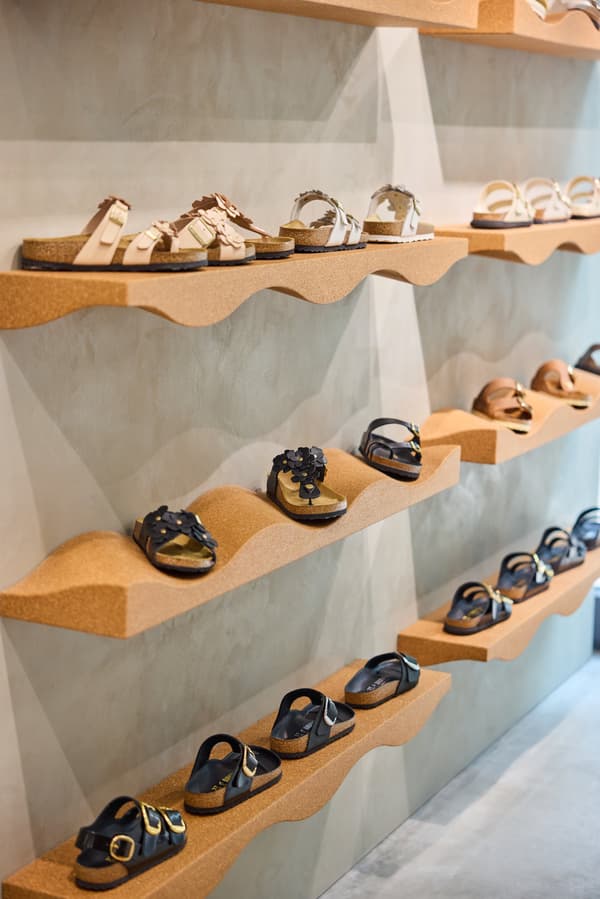 Detail interior BIRKENSTOCK Shibuya Concept Store