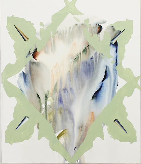 《钻石箱 (In case of diamond/diamond container) #2》/ 布面丙烯 / 727 x 606mm / 2024