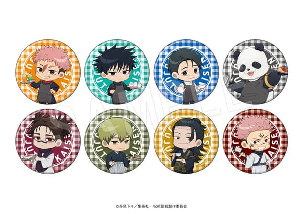 Trading Can Badge Mini Character