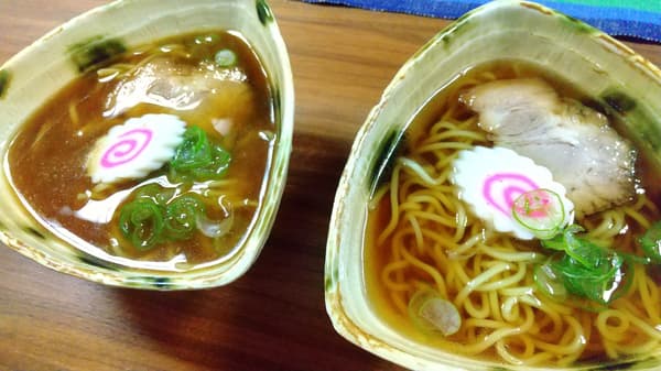 Half ramen with special char siu from local butcher Torikura