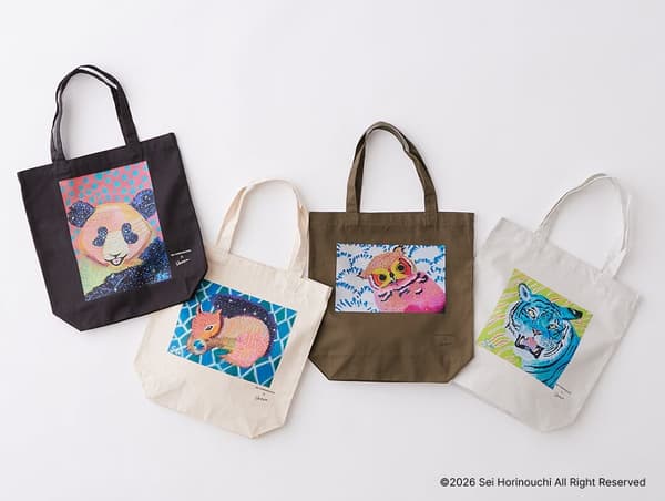 Sei Horinouchi collaboration tote bag