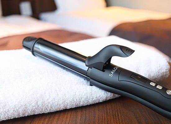Hair straightener in all rooms