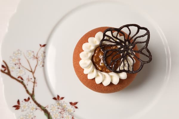 Bavarois de soba y limón