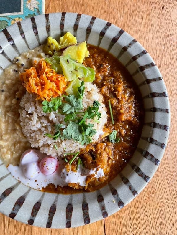 Original spice curry from spice & herb AYA CURRY