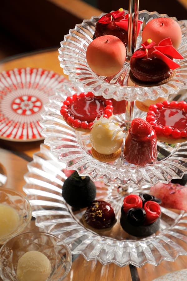 夏日桃香水晶下午茶