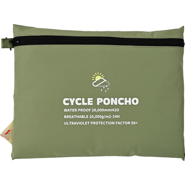 Cycle Poncho by Ascent — detail view