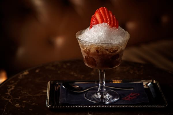 Strawberry Kakigori Daiquiri at VIRTÙ