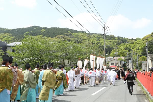 宇美八幡宫御神幸神轿巡游