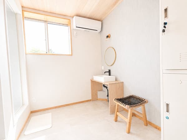 Shared shower room