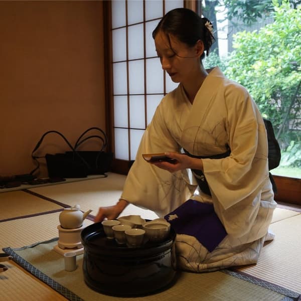 센차를 즐기는 방법 특별 체험