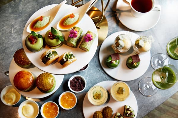 JW Lounge Matcha Afternoon Tea