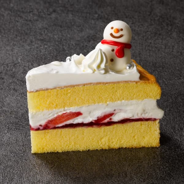 Snowman Victoria Cake ที่ Frog Café
