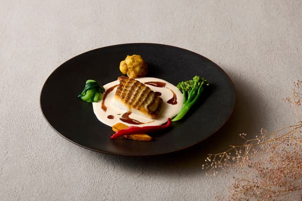 Poêlé of Ume Madai Sea Bream with Mikan Ponzu Beurre Blanc