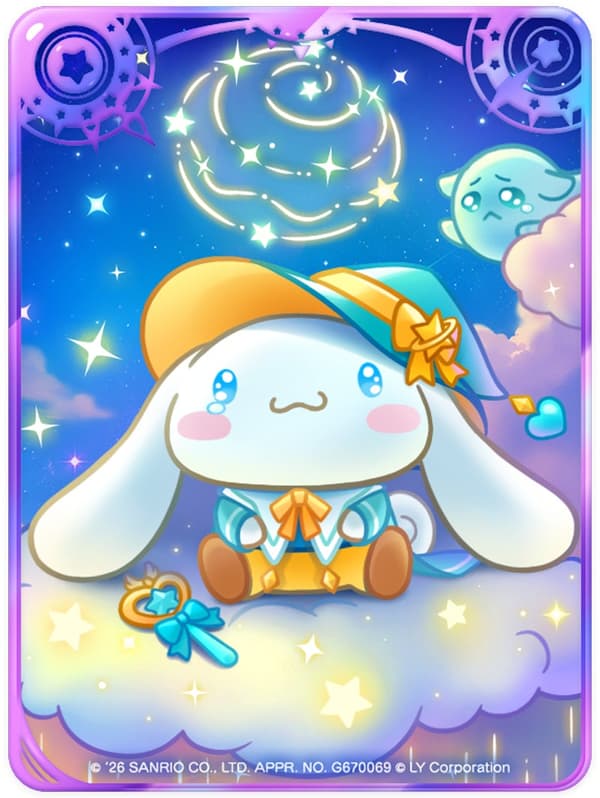 Carta mágica SR de Cinnamoroll