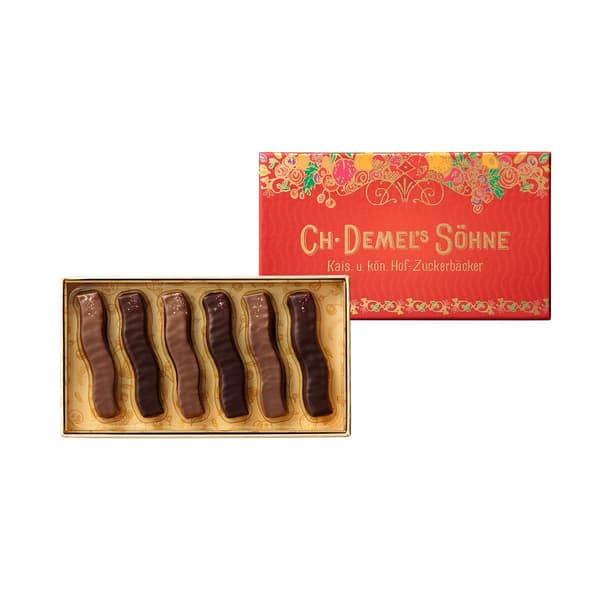 Frucht mit Schokolade