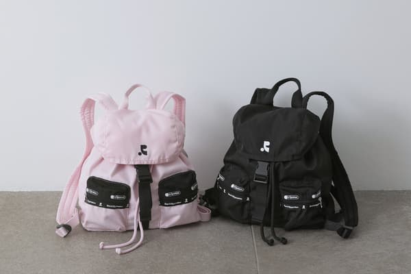 Foto gaya hidup tas ransel LeSportsac x Rest&Recreation
