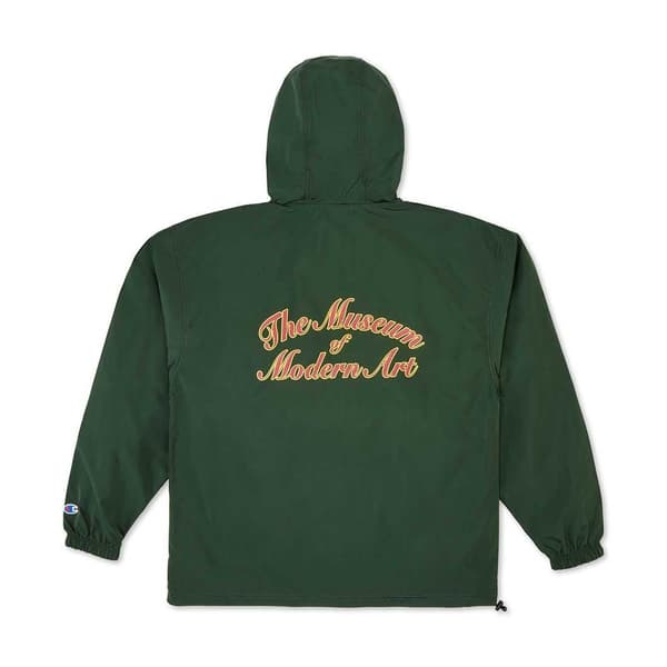 MoMA Champion可折叠连帽夹克