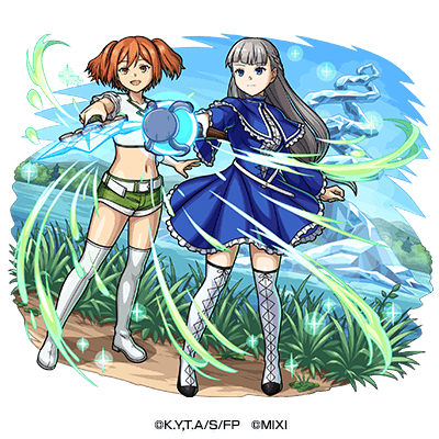 木屬性 ★5 三級魔法使 拉比涅＆康涅（進化） CV：鈴代紗弓、和氣杏未