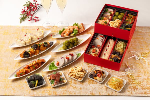 Selección de Osechi de Año Nuevo