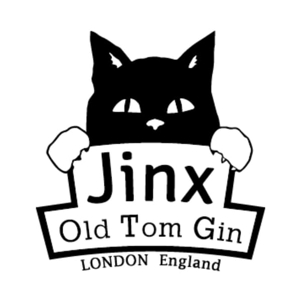 Jinx老汤姆金酒瓶身