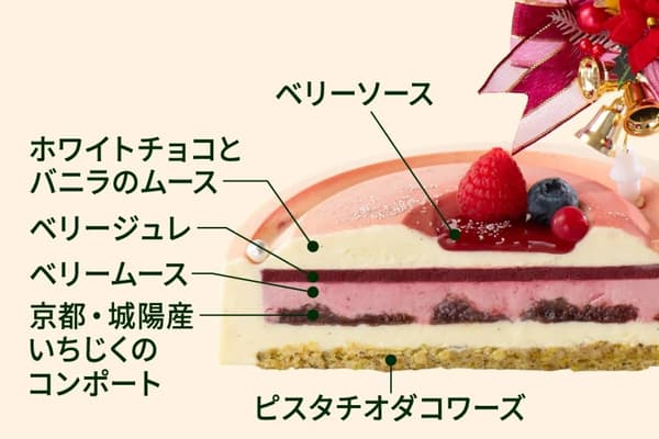 Cross-section of Il Neige Kyo Setsumon showing its layers